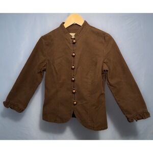 RARE Ralph Lauren Denim & Supply Brown (M) Jacket - Military - Mandarin - Asian